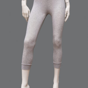 Leggings Grigi Donna S Cotone - 1 Paio