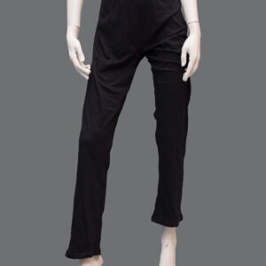 Pantaloni Neri Donna L Cotone - 1 Paio
