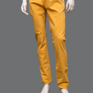 Pantaloni Gialli Uomo 50IT Cotone - 1 Paio