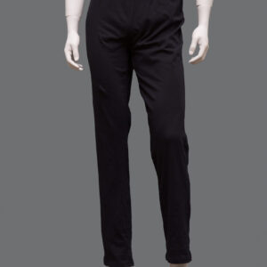 Pantaloni Neri Uomo L Cotone - 1 Paio
