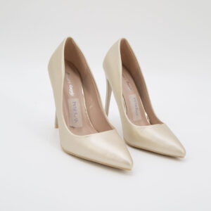 Scarpe con Tacco Avorio Donna 37-39IT - 2 Paia