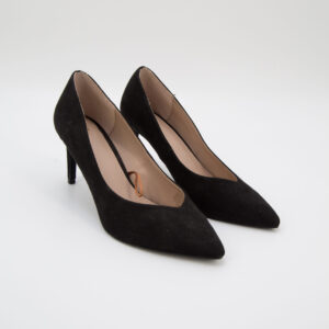 Scarpe con Tacco Nere Donna 38IT - 1 Paio