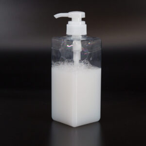 Porta Sapone Trasparente e Bianco - 1 Pezzo