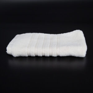 Asciugamano Piccolo Bianco a Righe - 1 Pezzo