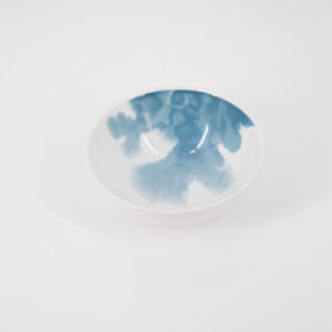 Ciotola Piccola Bianca Azzurra Fantasia D16 - 2 Pezzi