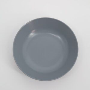 Piatto Fondo Grigio D22cm - 1 Pezzo