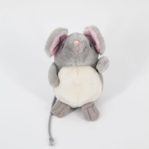 Peluche Topo Grigio - 2 Pezzi