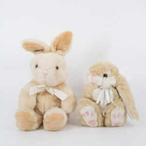 Peluche Coniglio H20-40cm - 2 Pezzi