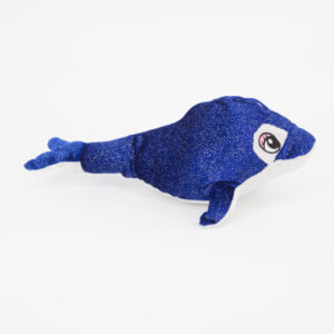Peluche Delfino Blu - 1 Pezzo