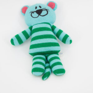 Peluche Topo Azzurro e Verde - 1 Pezzo