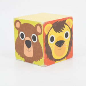 Cubo con Disegni Animali - 1 Pezzo