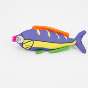 Peluche Pesce Multicolore - 1 Pezzo