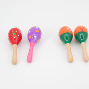 Maracas Multicolore - 4 Pezzi