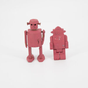 Giocattolo Robot Rosa - 2 Pezzi