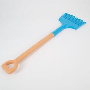 Rastrello Beige e Azzurro - 1 Pezzo