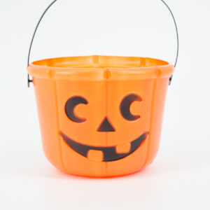 Secchiello Zucca Halloween - 2 Pezzi