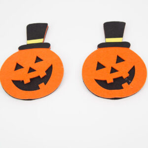 Zucca Halloween Piatto - 2 Pezzi