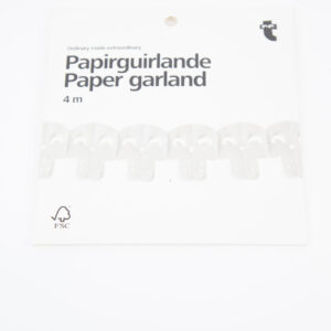 Ghirlanda di Carta Teschio - 2 Pezzi