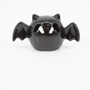 Portacandela Pipistrello Nero - 1 Pezzo
