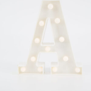 Lampada A Neon Lettere Varie - 10 Pezzi
