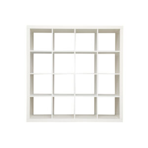Libreria Quadrata Bianca L149xH149cm - 1 Pezzo