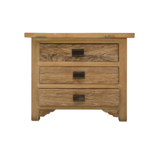 Cassettiera in Legno Chiaro L70xH40xP62cm - 1 Pezzo