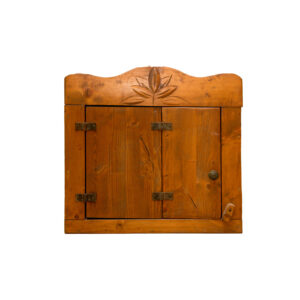 Pensile Angolare In Legno L38xH52xP52cm - 1 Pezzo