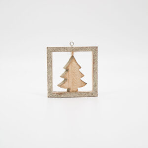 Albero di Natale in Legno H10cm - 1 Pezzo