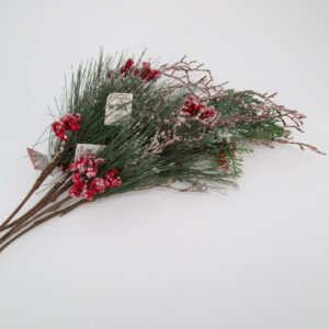 Mazzo di Fiori Secchi di Natale - 5 Pezzi