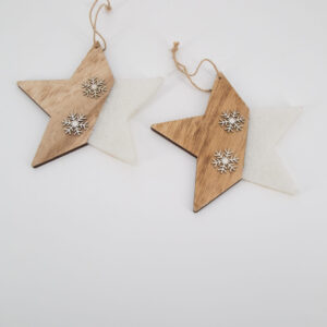 Decorazioni Albero di Natale - 2 Pezzi