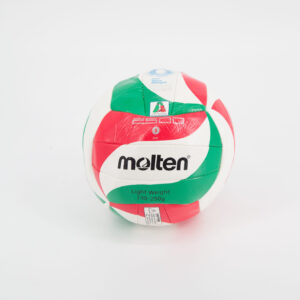 Pallone Pallavolo Verde, Bianco e Rosso - 1 Pezzo