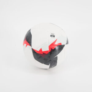 Pallone Calcio Bianco, Nero e Rosso - 1 Pezzo