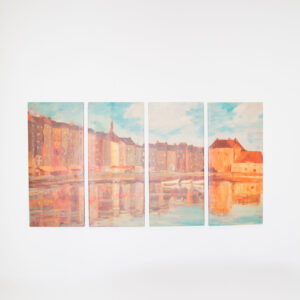 Quadro L40xH90cm - 4 Pezzi