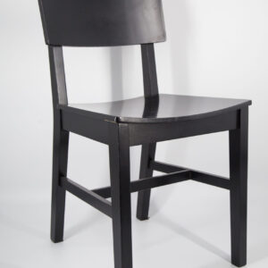 Sedia in Legno Nera - 4 Pezzi