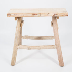 Sgabello In Legno - 1 Pezzo