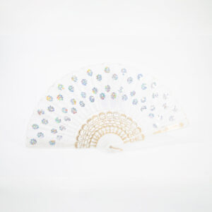 Ventaglio Bianco Fantasia D60cm - 1 Pezzo