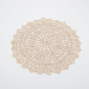 Centrotavola Beige D39cm - 1 Pezzo