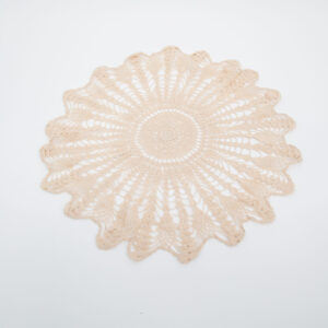 Centrotavola Beige D40cm - 1 Pezzo