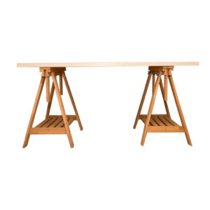 Scrivania Con Cavalletti L150xH73xP75cm - 1 Pezzo