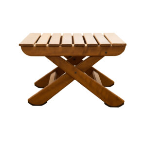 Tavolino In Legno L61xH53xP40cm - 1 Pezzo