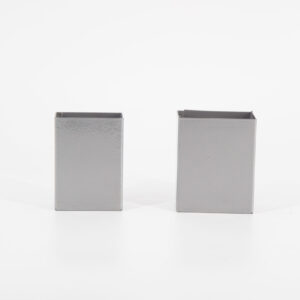 Porta Penne Grigio - 2 Pezzi