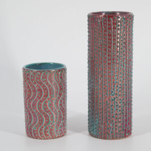 Vaso Marrone - 2 Pezzi