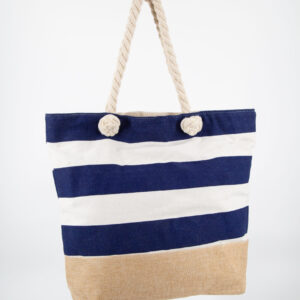 Borsa Fantasia Bianca/Blu L34xH33cm - 1 Pezzo