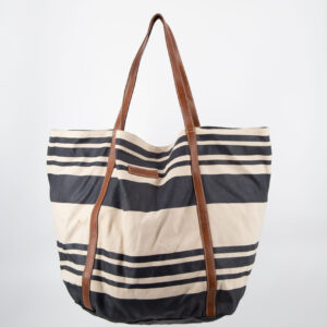 Borsa Fantasia Beige/Blu L33xH37cm - 1 Pezzo