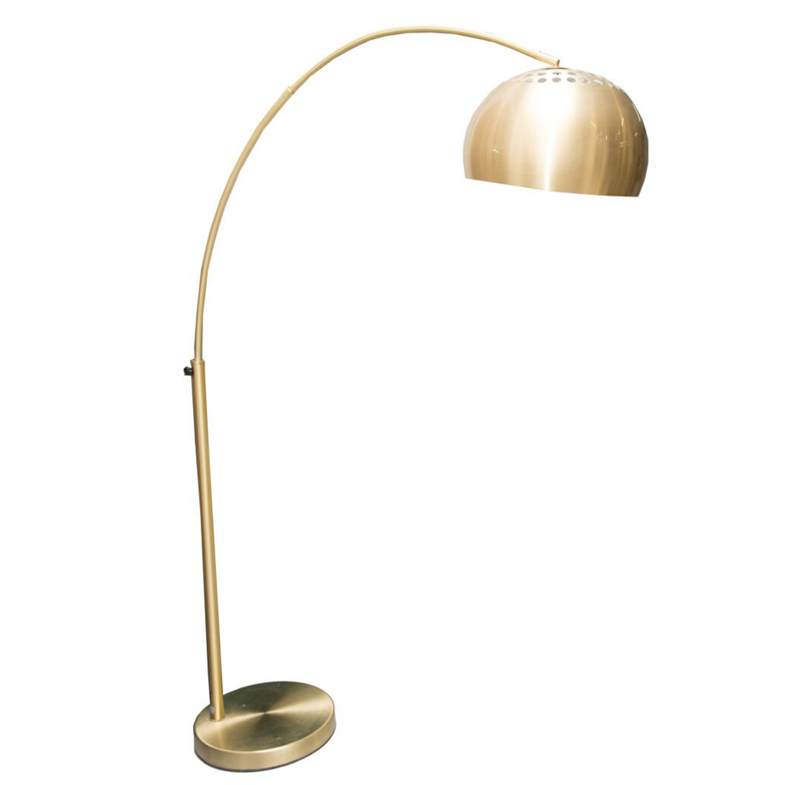 Lampada da Terra ad Arco Dorata - immagine 2