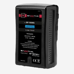 Batteria V-Mount 190Mah - 6 Pezzi