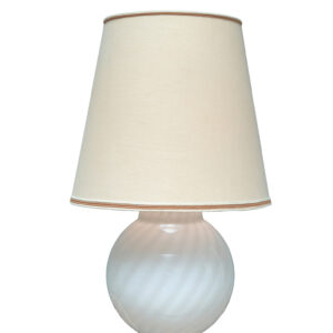 Lampada Da Tavolo Bianca L24xH74cm - 1 Pezzo