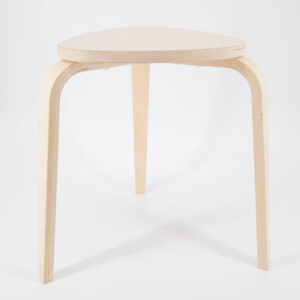 Sgabelli In Legno - 2 Pezzi