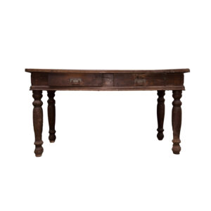 Tavolo Vintage In Legno L144xH78xP73cm - 1 Pezzo