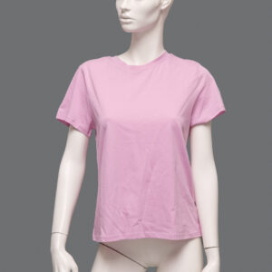 Maglietta Rosa Donna L Cotone - 1 Pezzo